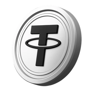 Criptomoneda Tether USDT en la sección destinada a generar confianza en los inversores